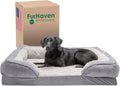 Orthopedic Dog Bed with Bolsters for Large Dogs by Furhaven