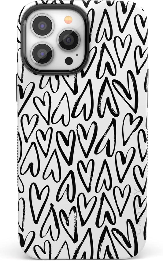 Casely iPhone 13 Pro Case with MagSafe - Heart Throb Design