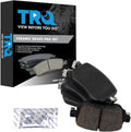 TRQ Ceramic Brake Pads Compatible with 2016-2018 Audi Q3 and 2015-2021