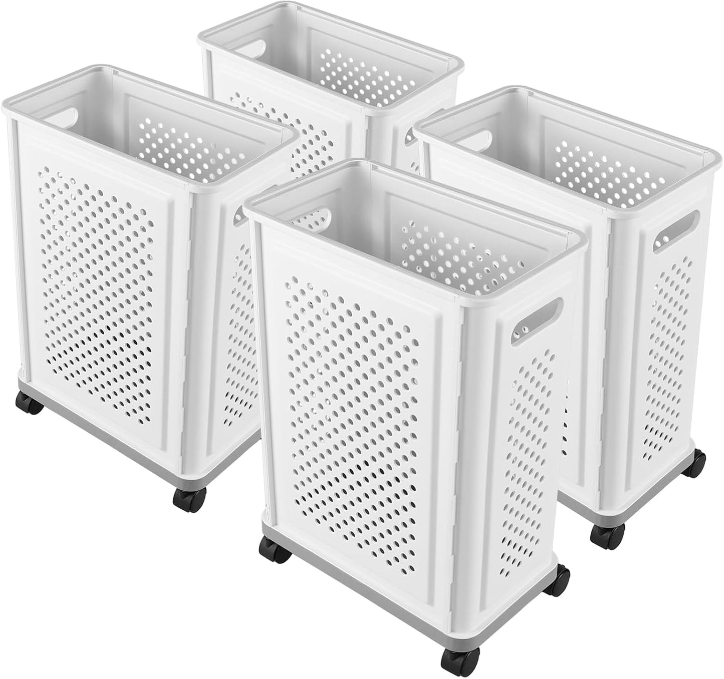 Organize with Ease: 4-Pack Yoga Mat Baskets
