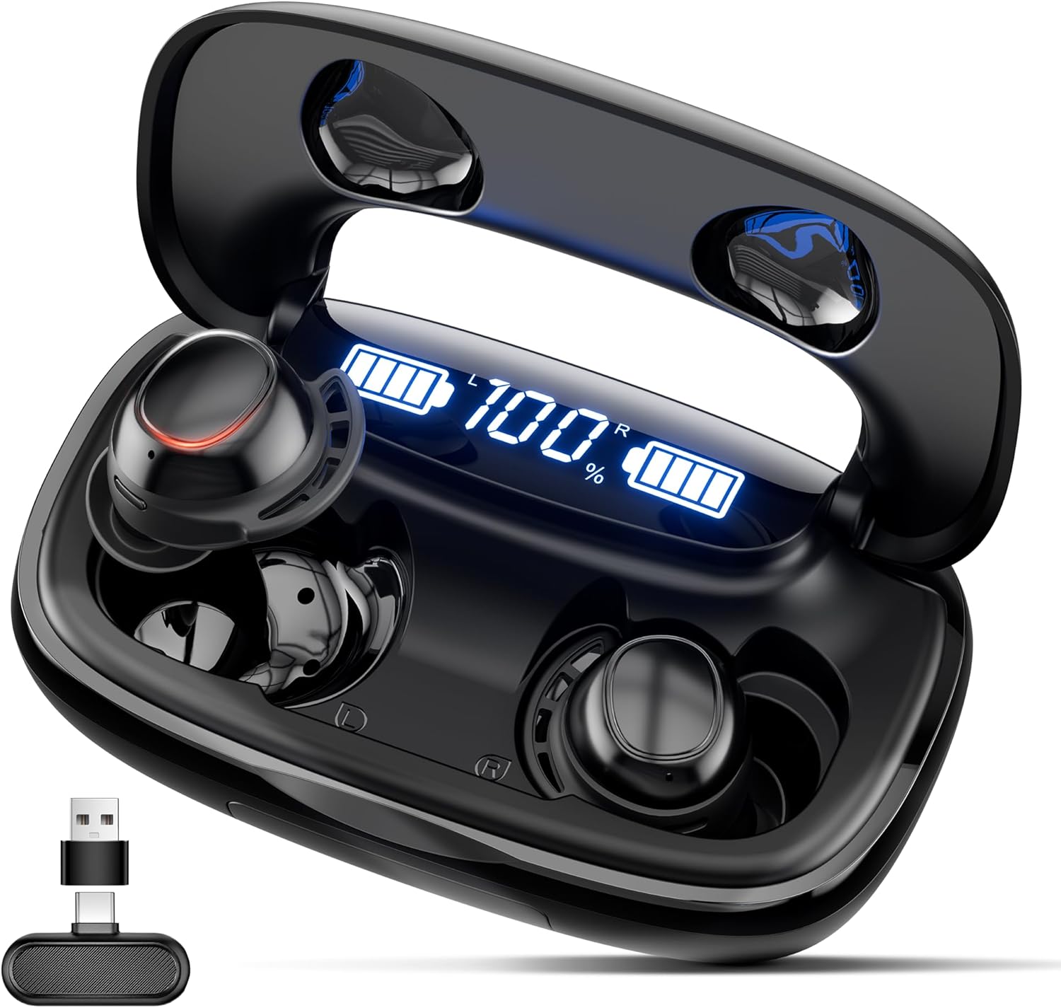 IAMJOY Gaming Earbuds with 20ms Low Latency for Ultimate Play