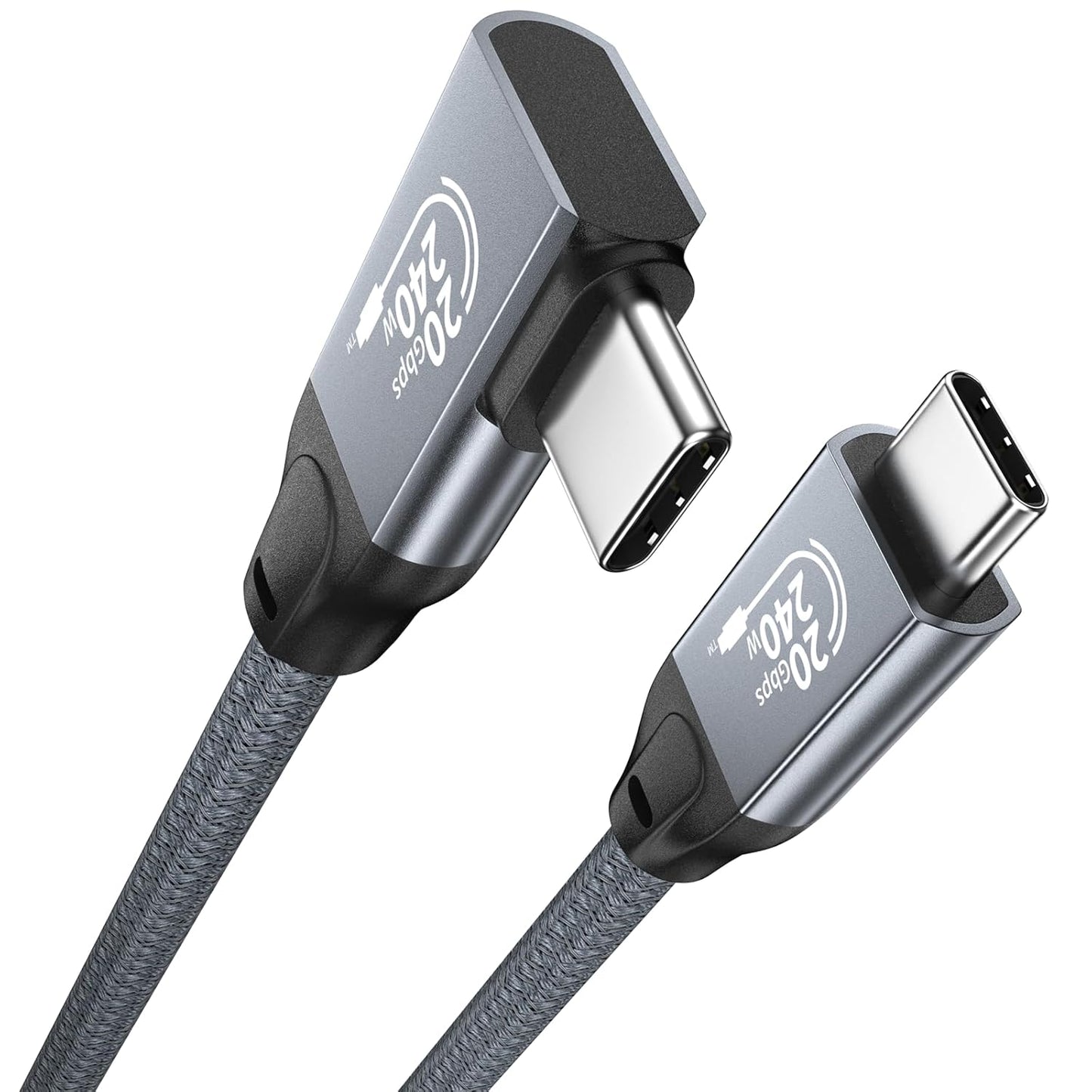 QCEs 8K@30Hz USB C Monitor Cable: Fast Charging, High Speed Data, Multi-Device Compatible
