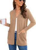 Womens 2025 Long Sleeve Cardigan Sweater - Versatile Casual Coat