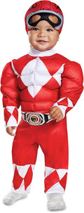 Disguise Red Ranger Infant Muscle Child Costume (12-18 Months)
