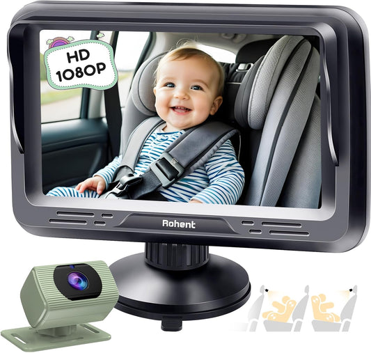 Rohent Green Baby Car Camera - Clear Night Vision!