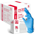 Basic Medical Synmax Vinyl Exam Gloves X-Large - Latex-Free Case