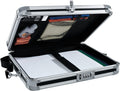 Vaultz Locking Clipboard with Storage - Secure Letter-Size Organizer