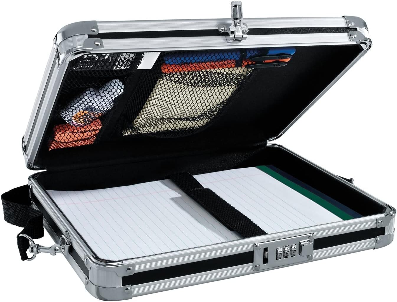 Vaultz Locking Clipboard with Storage for Secure Document Keeping