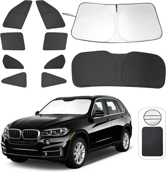 10PCS Window Shades for X5 2014-2018 for BMW Accessories