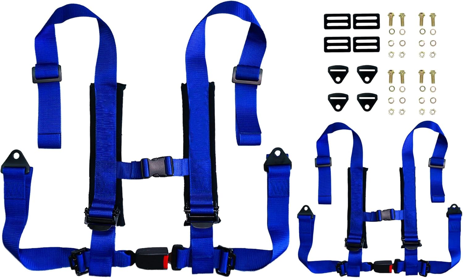 4 Point Harness with 2 Inch Padding for UTV and Racing Safety