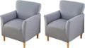 Stretch Armchair Slipcover with Arms - Soft Polyester Spandex Fit