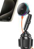 Qi2 Cup Holder 15W Wireless MagSafe Car Mount - Fast Cooling