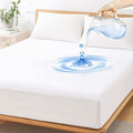 Twin XL Waterproof Mattress Protector 2 Pack - Deep Pocket, Noise-Free