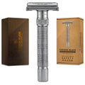VIKINGS BLADE Adjustable Double Edge Safety Razor - Smooth, Durable