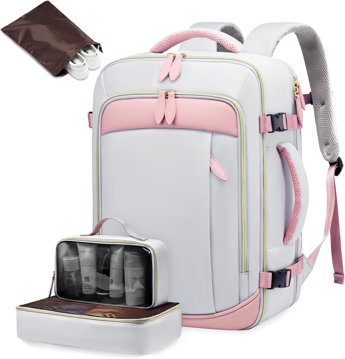 LOVEVOOK Travel Backpack for Women - 40L Carry On Bag