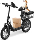 Electric Scooter 500W, 27 Mile Range - Foldable Commuter Ride