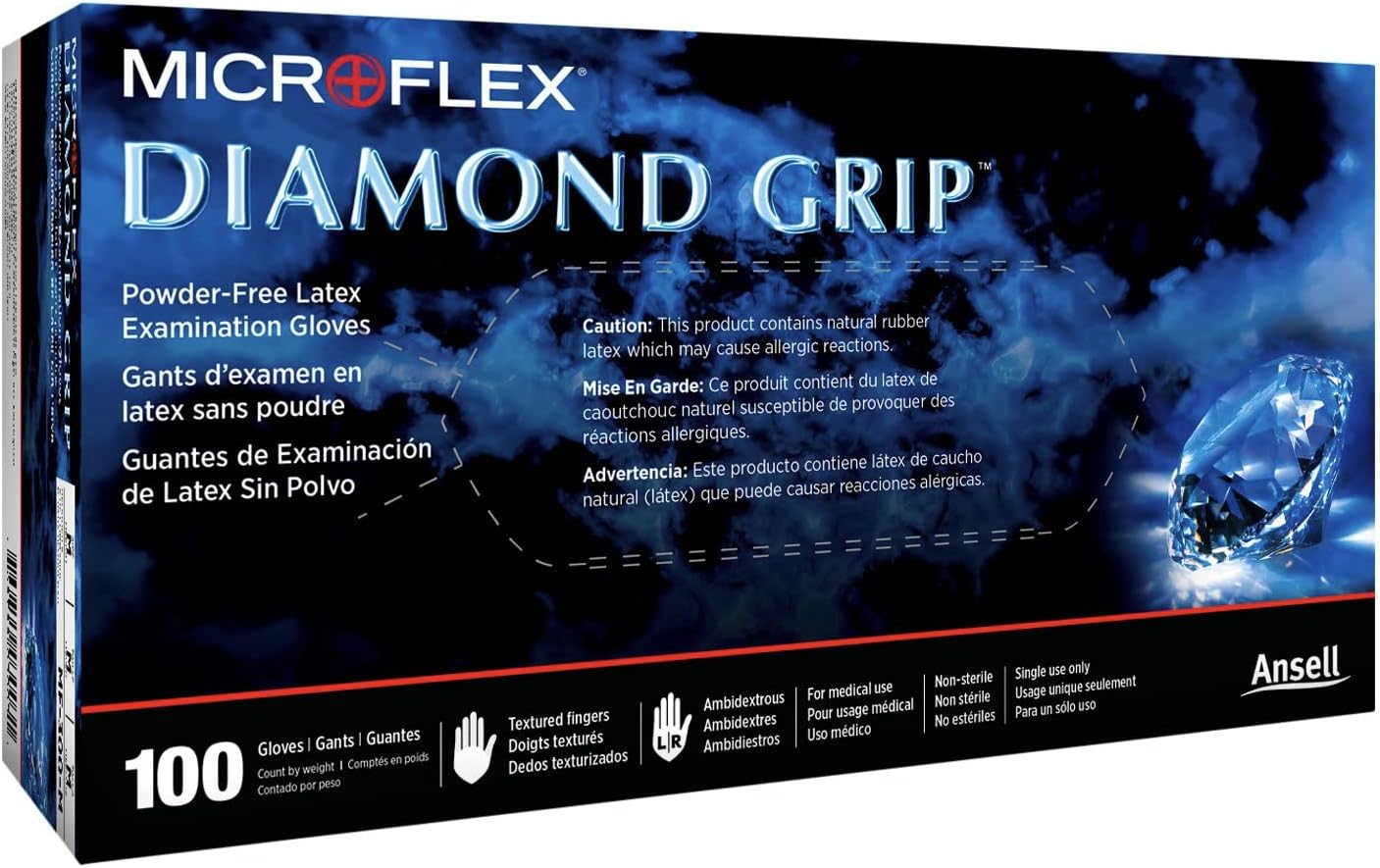 Strong Grip XL Latex Gloves 100ct by BarrierSafe