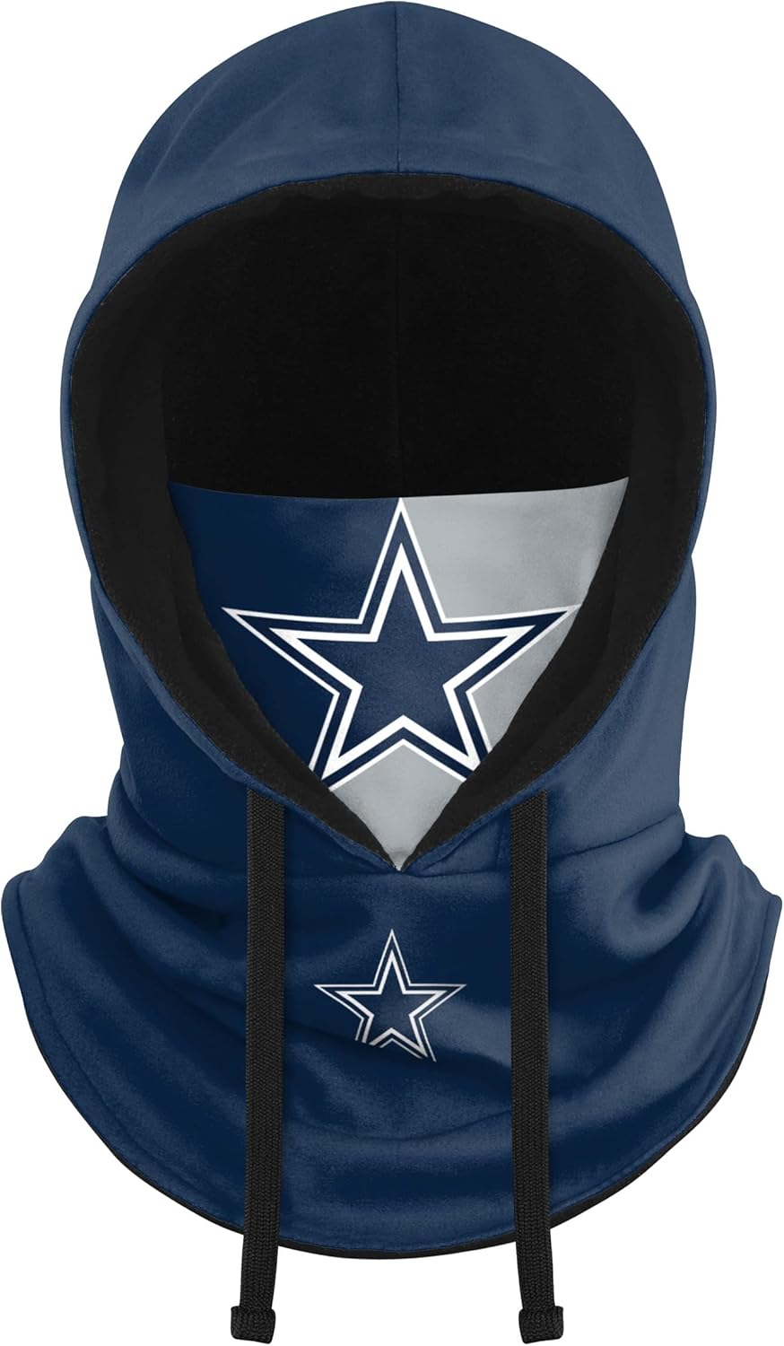 NFL Team Logo Drawstring Winter Cap Hooded Gaiter Balaclava