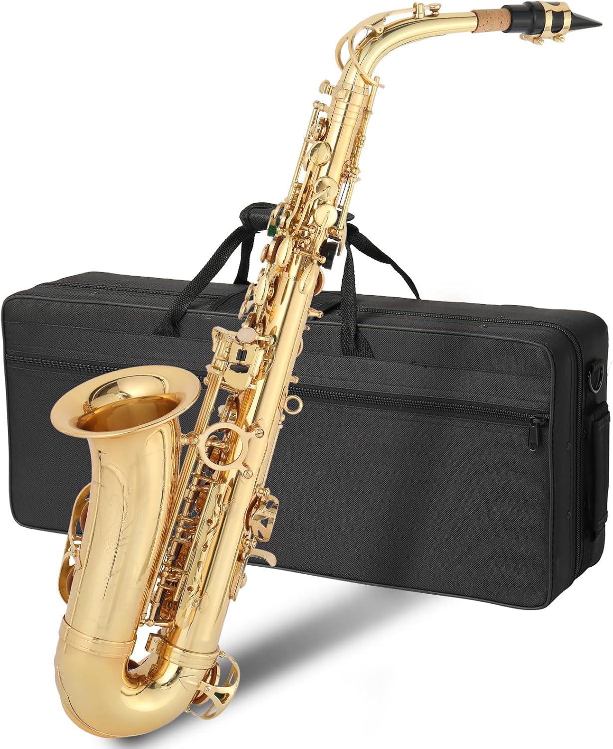 E Flat Alto Saxophone with Carry Case and Accessories for All