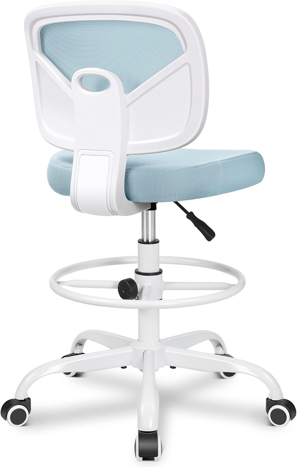 Primy Tall Drafting Desk Chair - Adjustable Height, Armless Design
