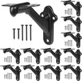 Handrail Bracket 3in Staircase Brackets Pack of 12 - Durable Fixings