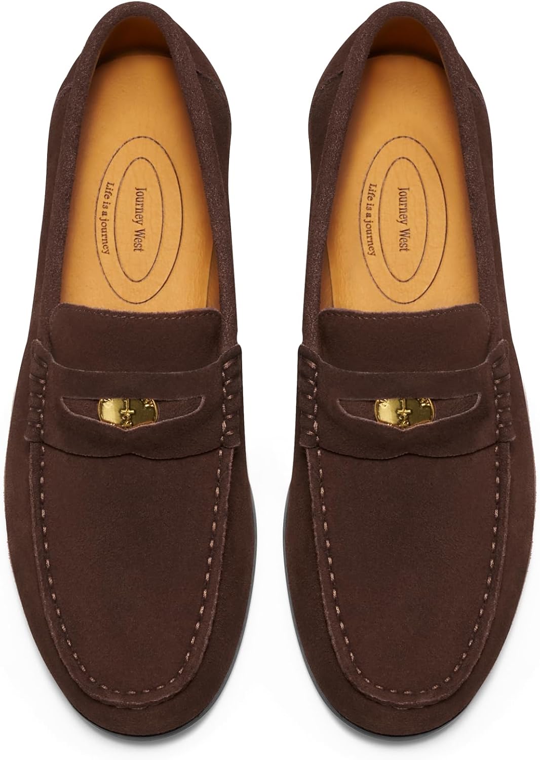 Journey West Men's Vintage Loafers - Timeless Style & Comfort