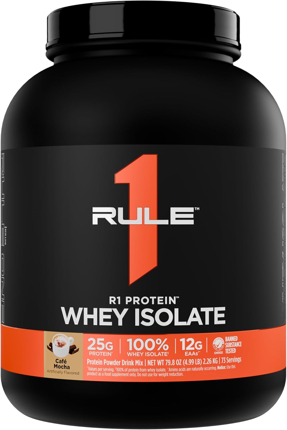 R1 Protein Whey Isolate - 25g Protein & 6g BCAA for Recovery