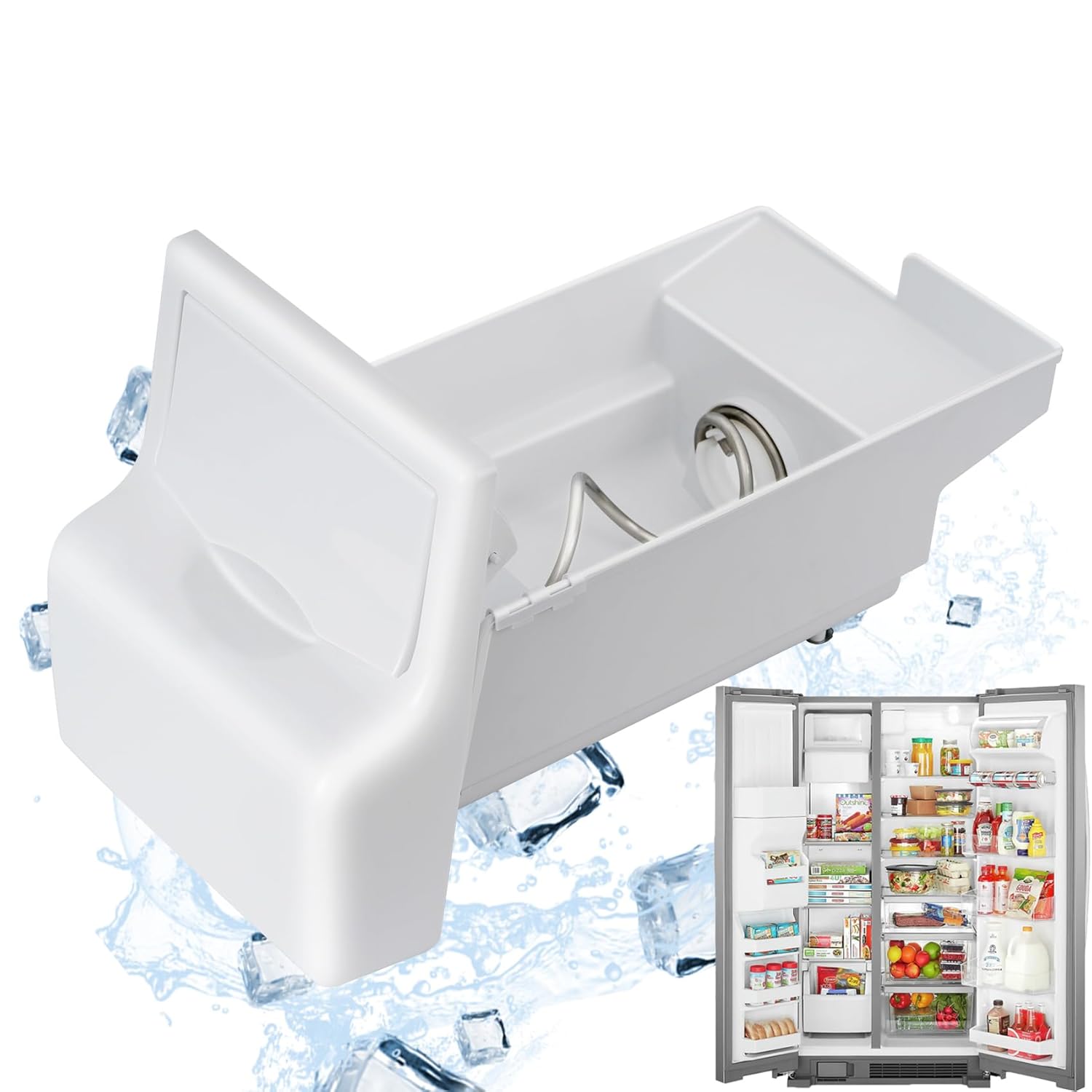 Frigidaire Ice Bucket Replacement, 3-Yr Warranty