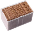 Double-Pointed Carbonized Bamboo Toothpick Set
