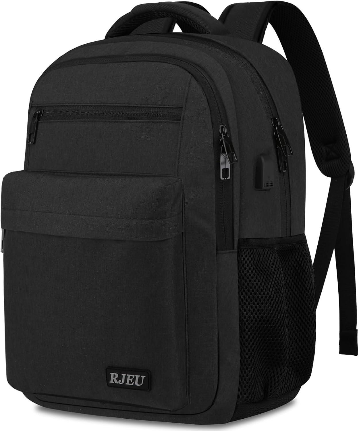Mega-Capacity School Backpack for Teen Boys with USB Port