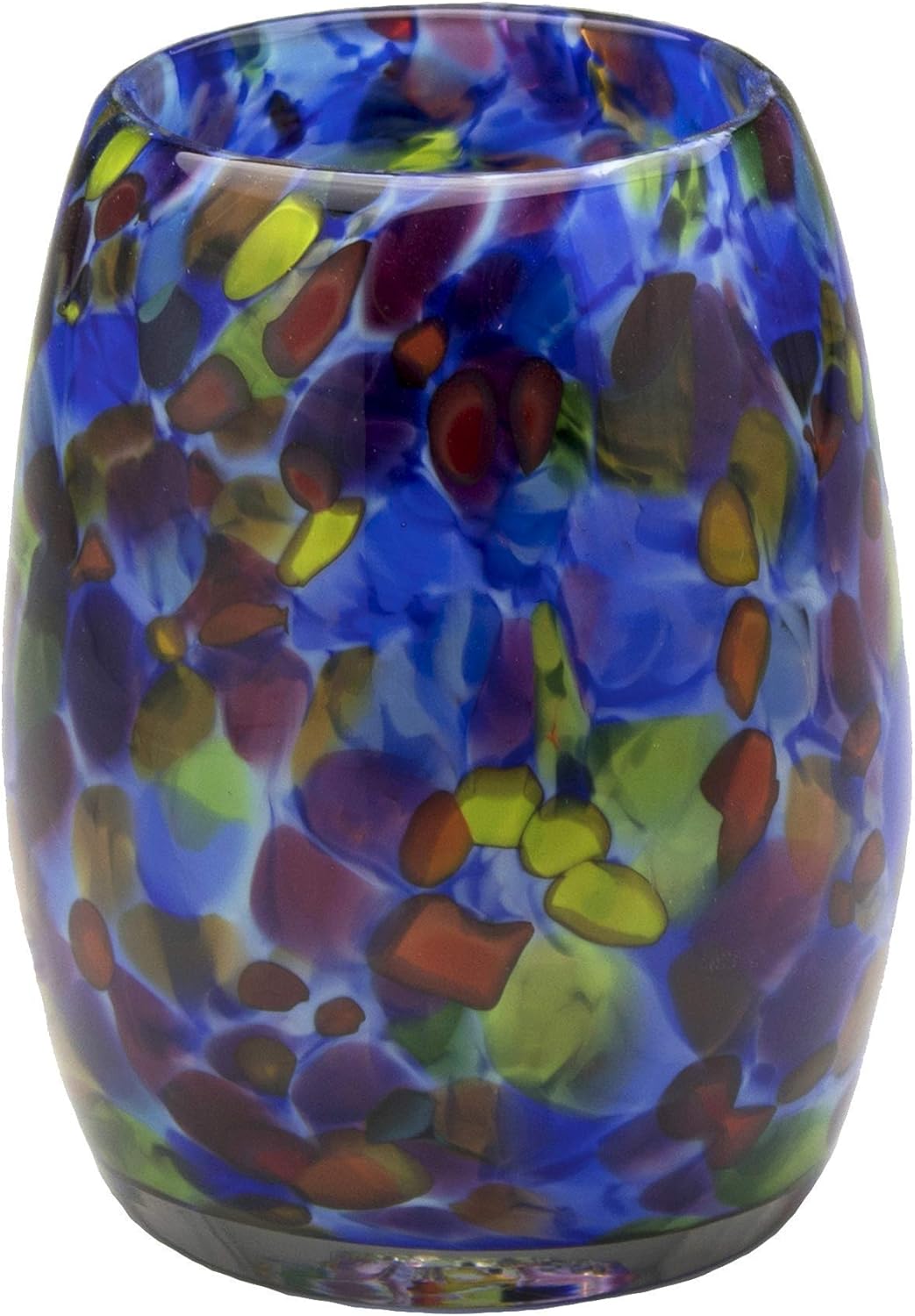 Handmade Blown Glass Votive Candle Holder by Dehanna Jones