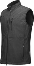 Men's Running Vest Outerwear Lightweight Windproof Fleece-Lined Vests