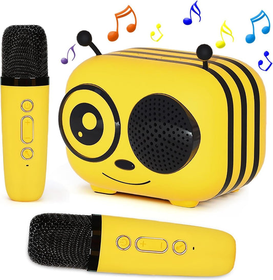 Portable Bluetooth Karaoke Set for All Ages! 