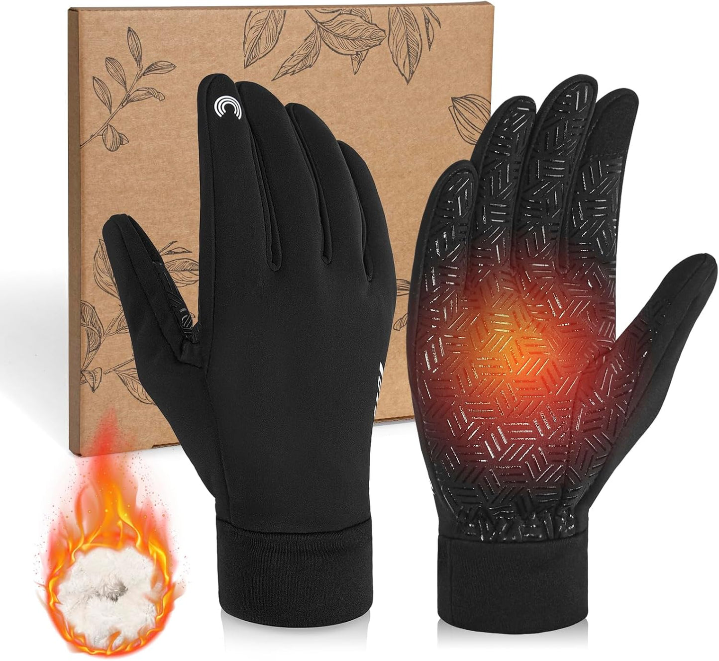 Waterproof Touch Screen Wool Gloves - Stay Warm All Winter!
