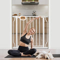 Baby Safety Gate for Stairs 29-33 in Wide - Pressure Mount Door Gate