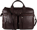 Leather Laptop Bag Handcrafted Floater Leather - Compact & Stylish