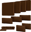Outdoor Chair Cushion Covers 9Pcs - Waterproof Patio Slipcovers
