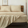 HYPREST California King Sheet Set - Deep Pocket Floral Pattern