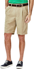 Men's Cool 18 Classic Fit Pleated Expandable Waistband Short - 9.5in