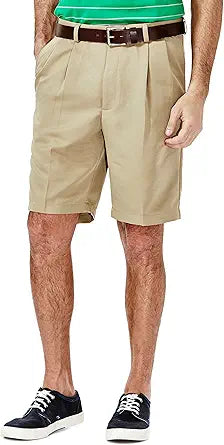 Haggar Men's Cool 18 Pleat Front Expandable Waist Short Review