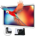 Foldable Projector Screen 70 in with Telescopic Pole Frame - Portable