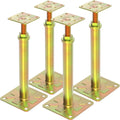 4 Pack House Jacks for Leveling Adjustable Floor Jack Post 11 in - 16
