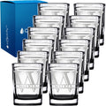 Custom Square Shot Glasses Set of 12 for Memorable Gifts