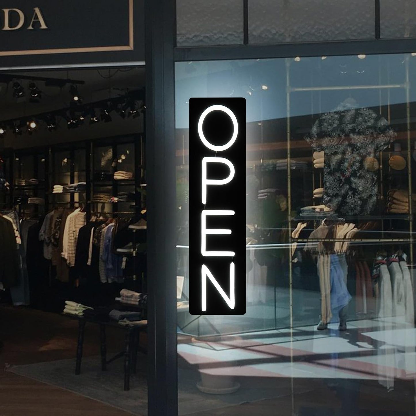 Ultra Bright LED Neon Open Sign Light for Business Storefront