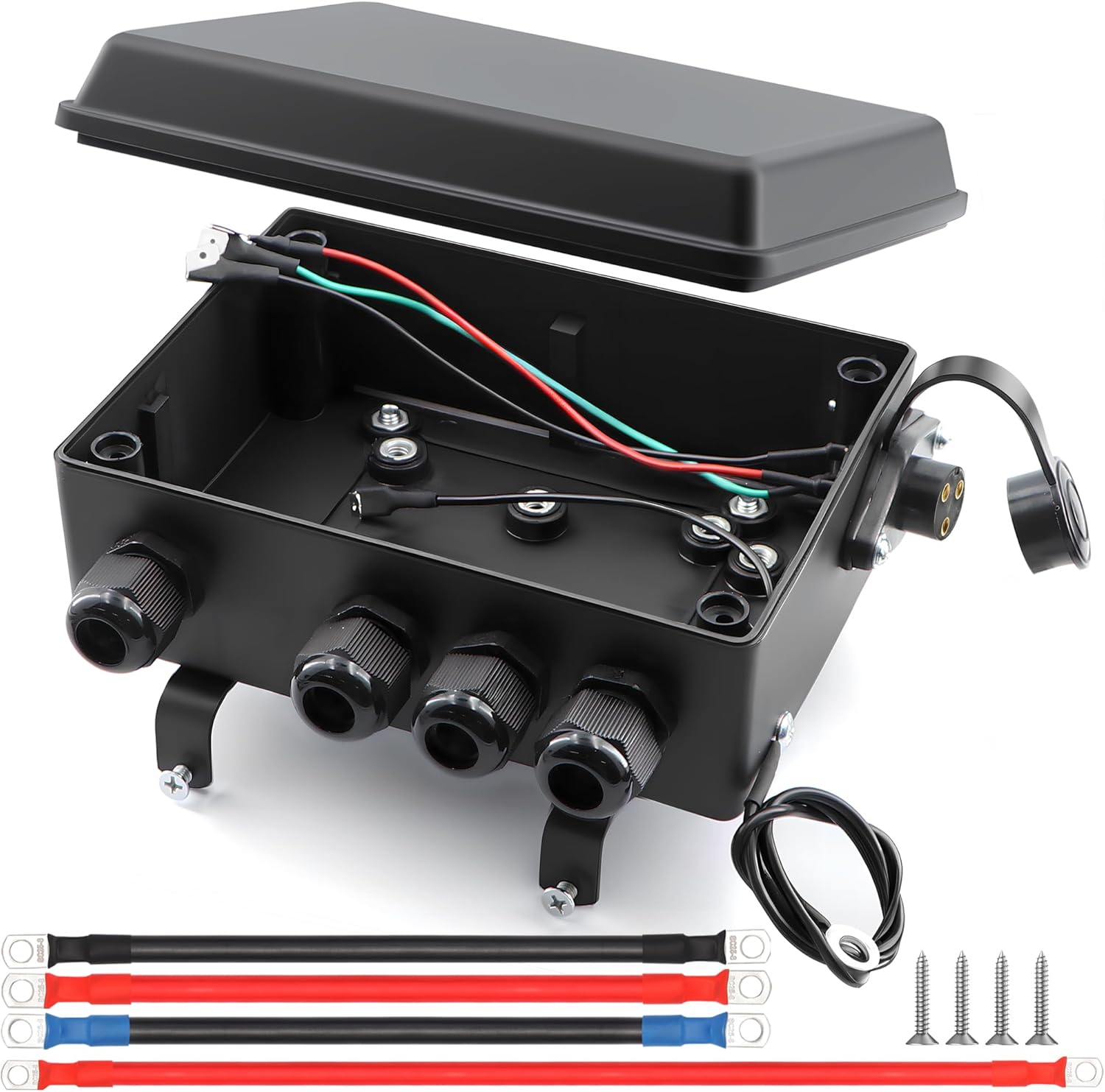 Winch Solenoid Relay Control Contactor Box for 8000-17000lbs