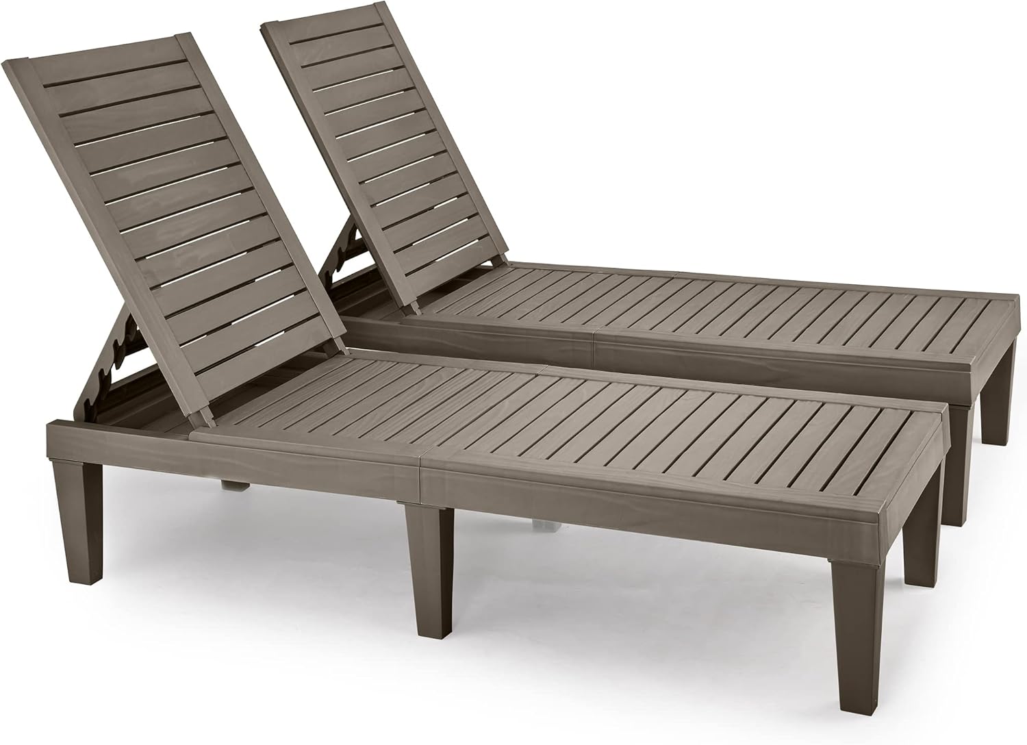 YITAHOME Chaise Outdoor Lounge Chairs with Adjustable Backrest