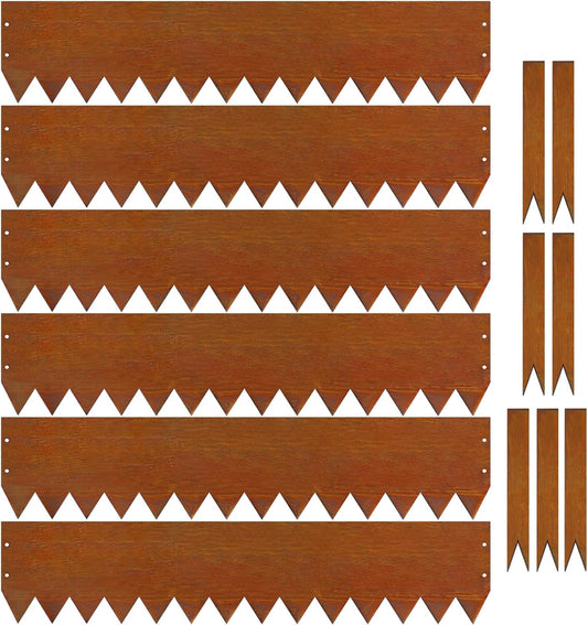 10 Inch Corten Steel Landscape Edging for Outdoor Spaces