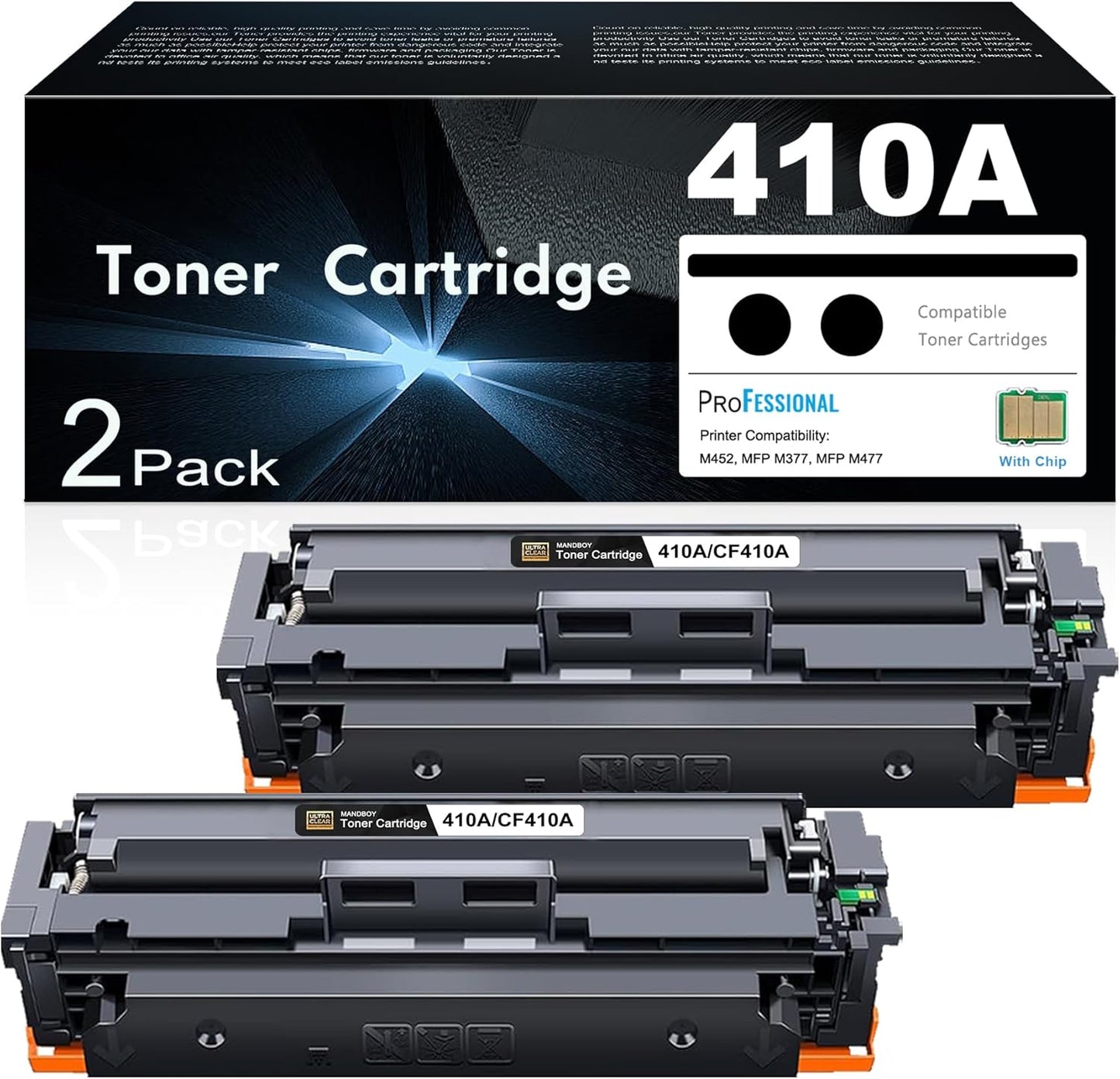 410A Toner Cartridges Combo for HP Color Pro MFP Series Printers