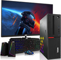 Lenovo Desktop PC Gaming Bundle - Core i7, 16GB RAM, 24in Monitor