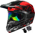 SanQing Youth Dirt Bike Helmet Small - DOT Approved Motocross
